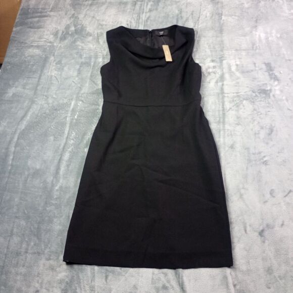 J. Crew Dresses & Skirts - NWT J. Crew‎ 365 Resume Sheath Dress Black 100% Wool Dress Sz 10 Style K2869